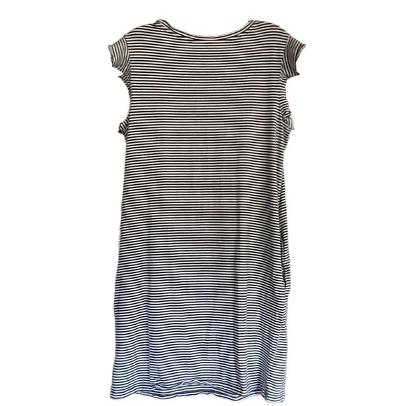 Toad&Co Black and White Striped Mini Dress - Picture 8 of 8